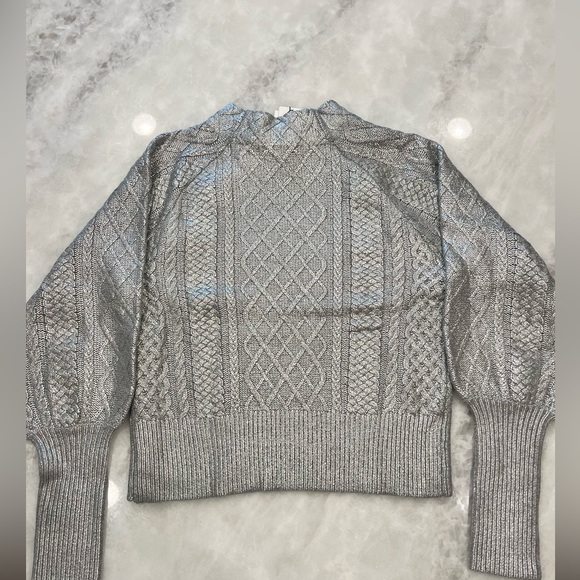 Veronica Beard silver Sweater NWT - Picture 13 of 15